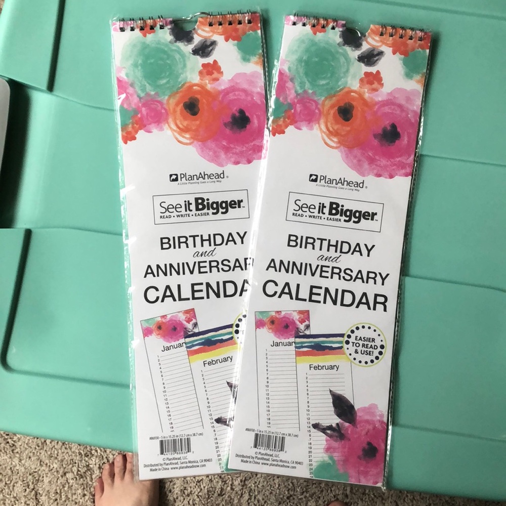 2 calendars